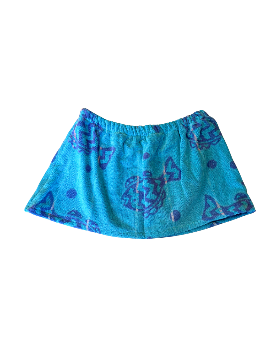 Scout Upcycled Towel Mini Skirt - S/M