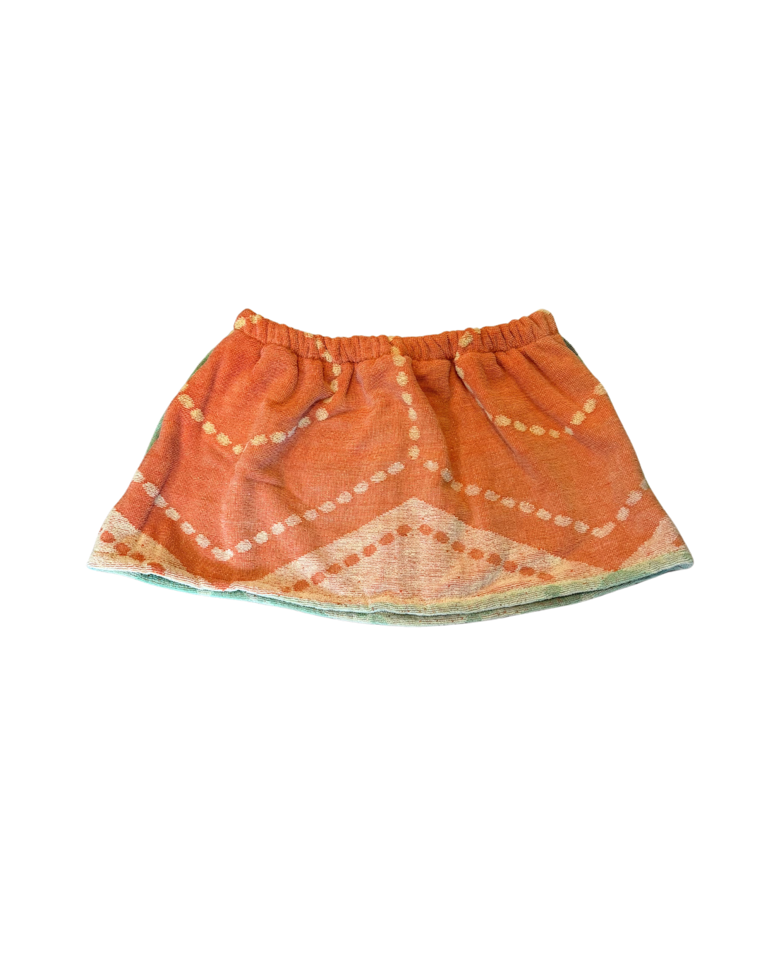 Sonny Upcycled Towel Mini Skirt - S/M