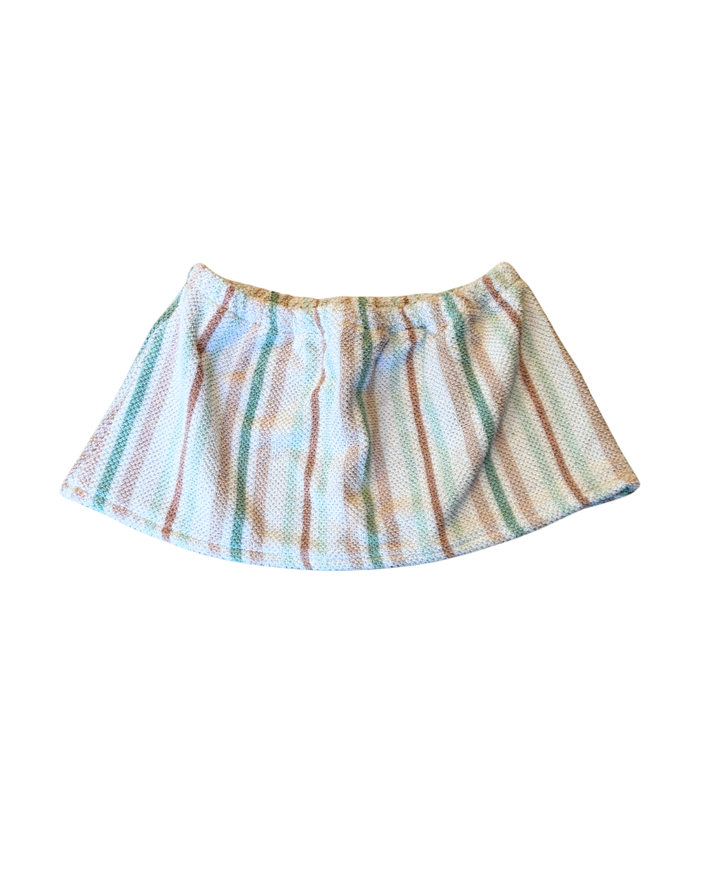 Blair Upcycled Towel Mini Skirt - L/XL