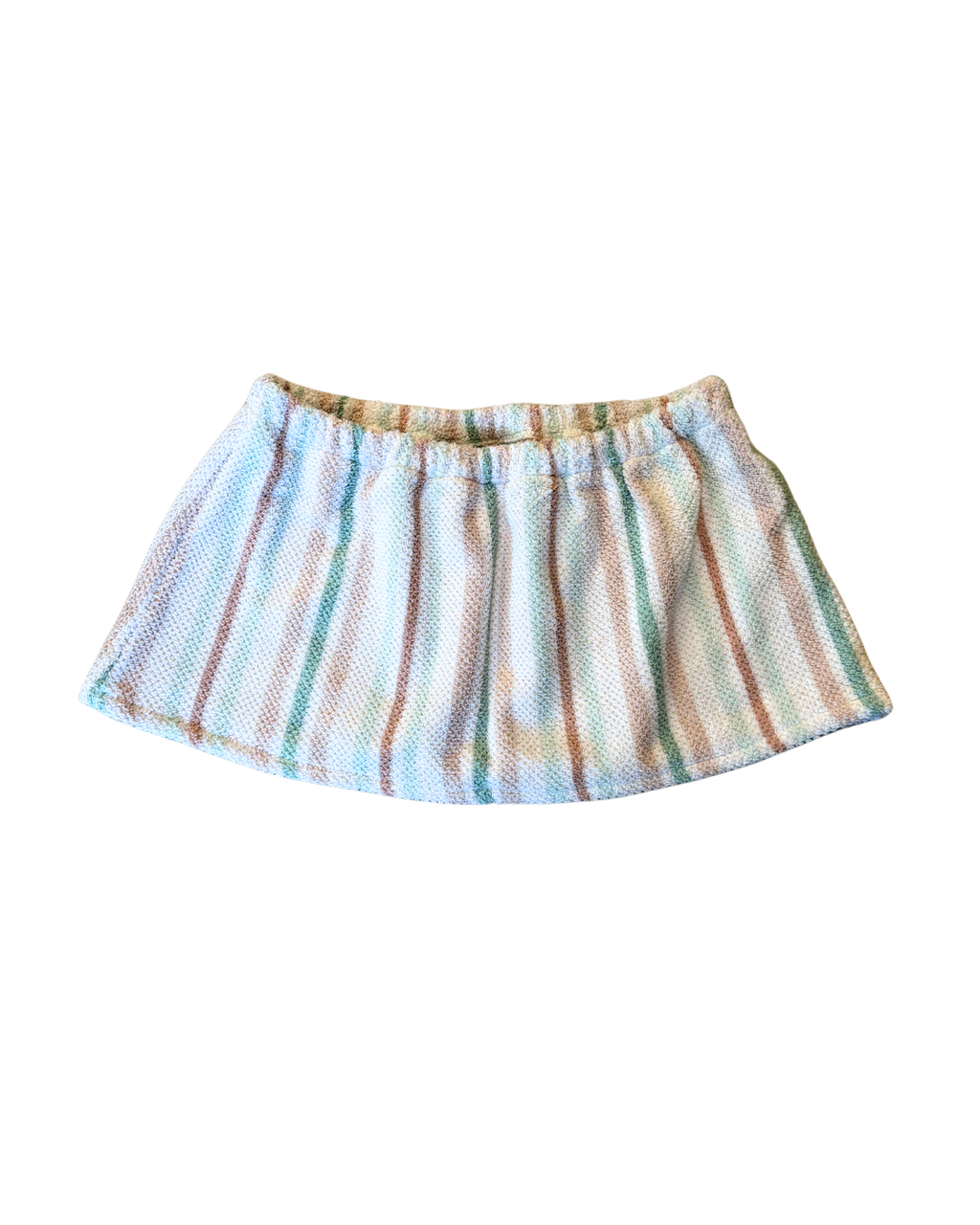 Blair Upcycled Towel Mini Skirt - L/XL