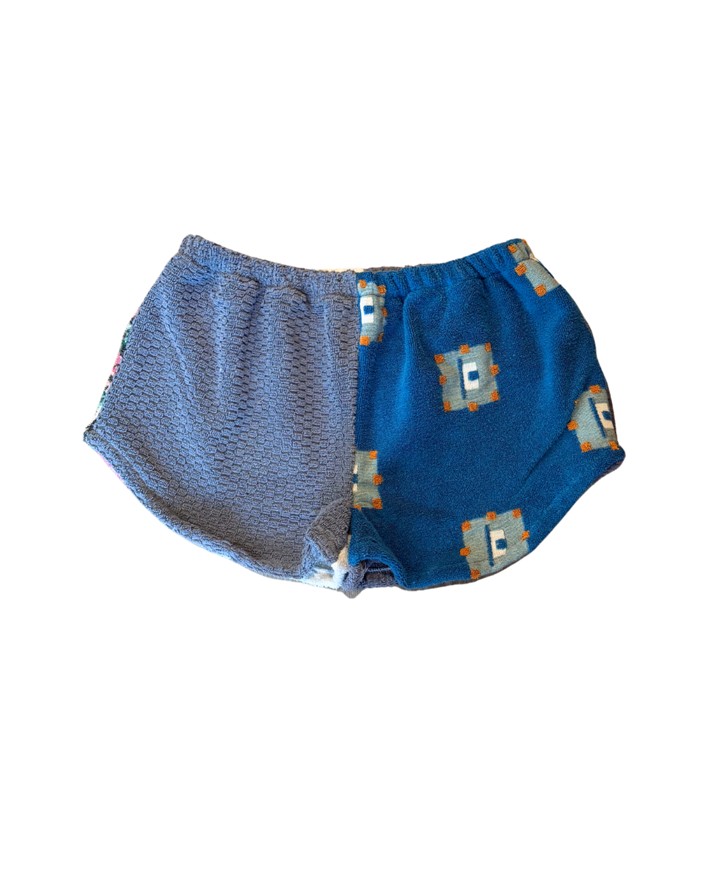 Willa Upcycled Towel Mini Shorts - L/XL