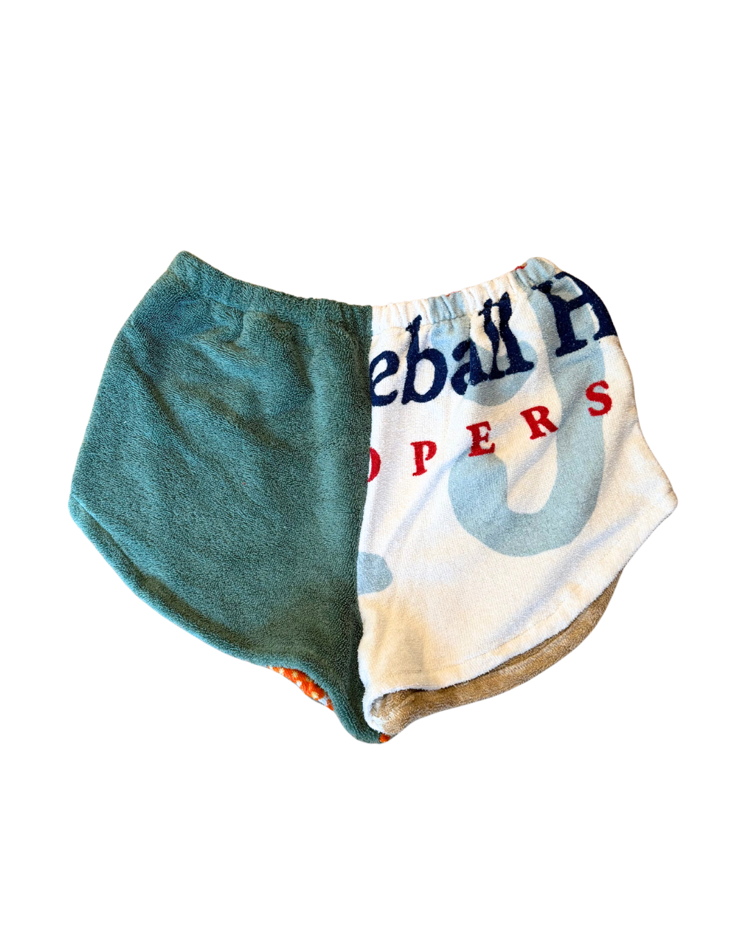Sonny Upcycled Towel Mini Shorts - L/XL