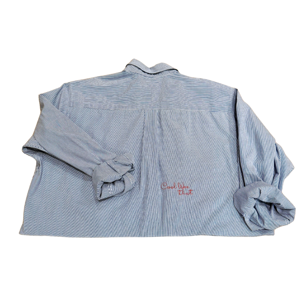 Cool Like That Revived Cropped Button-Down