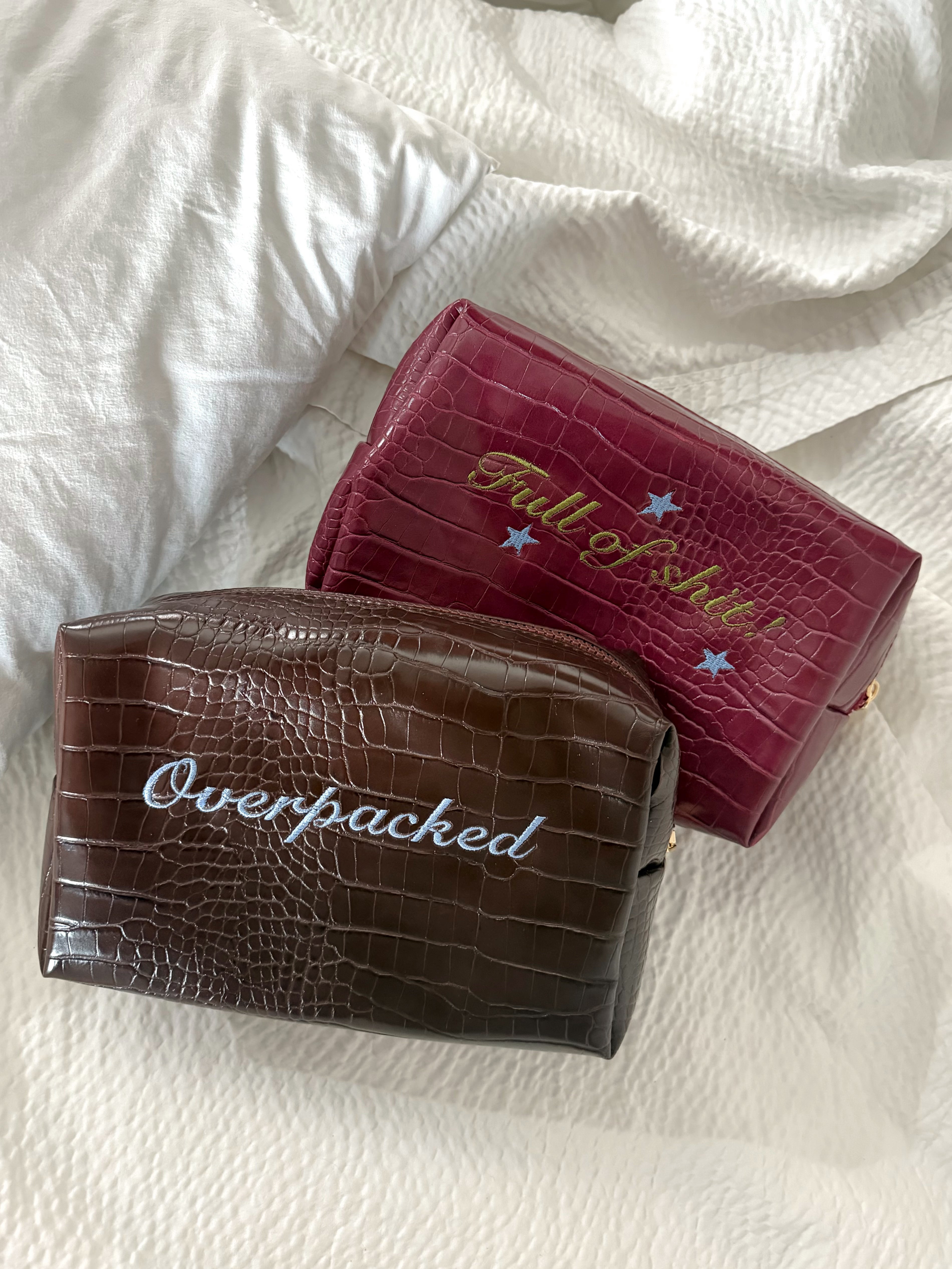 FOS! Croc Weekender Pouch