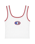 American Girl Upcycled Denim Tank