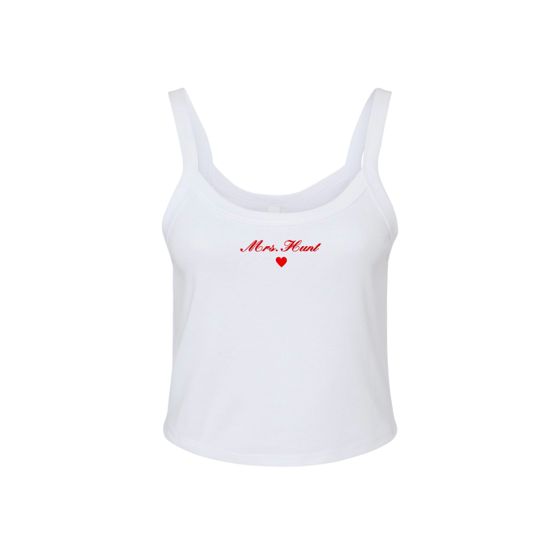 Mrs. Embroidered Tank
