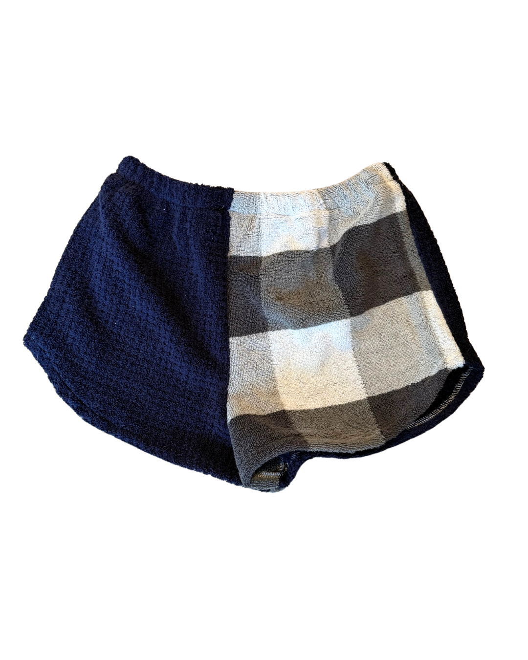 Tilly Upcycled Towel Mini Shorts - S/M