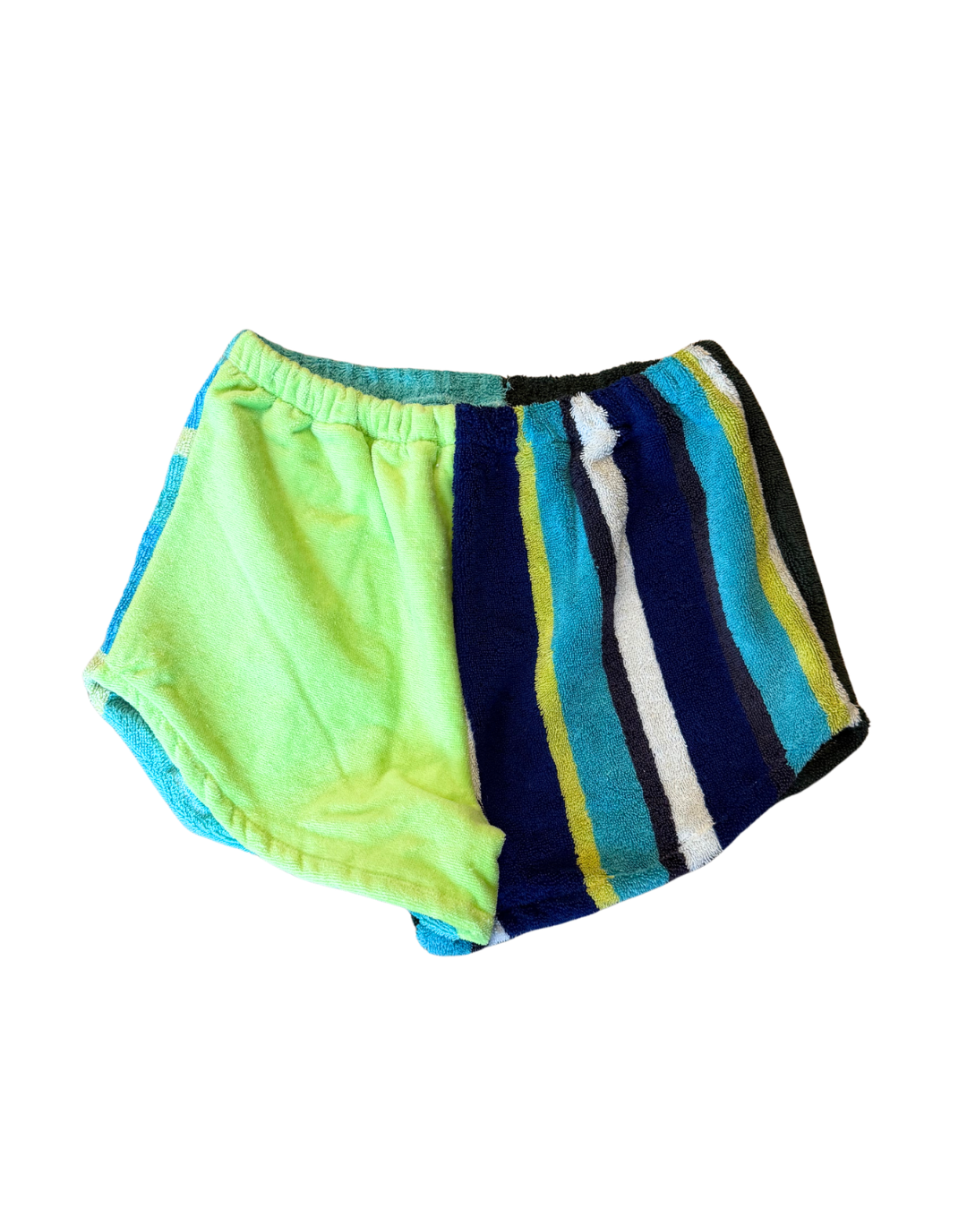 Frankie Upcycled Towel Mini Shorts - S/M