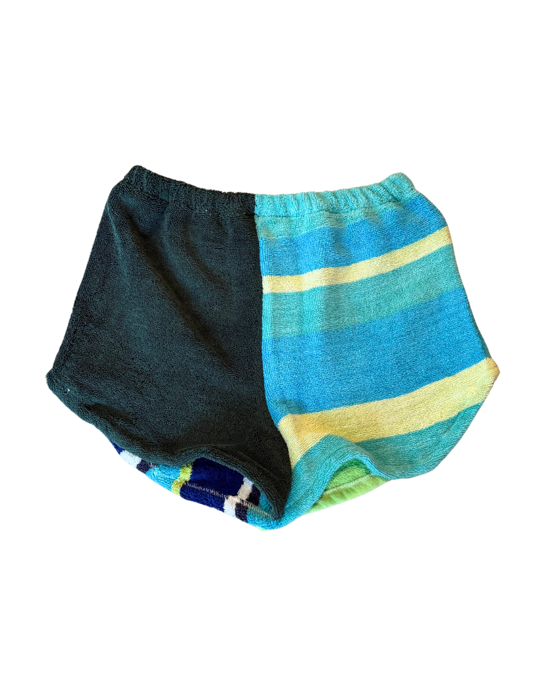 Frankie Upcycled Towel Mini Shorts - S/M