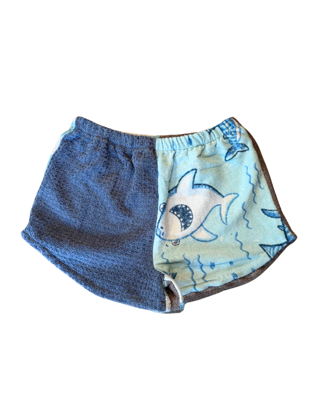 Rory Upcycled Towel Mini Shorts - S/M
