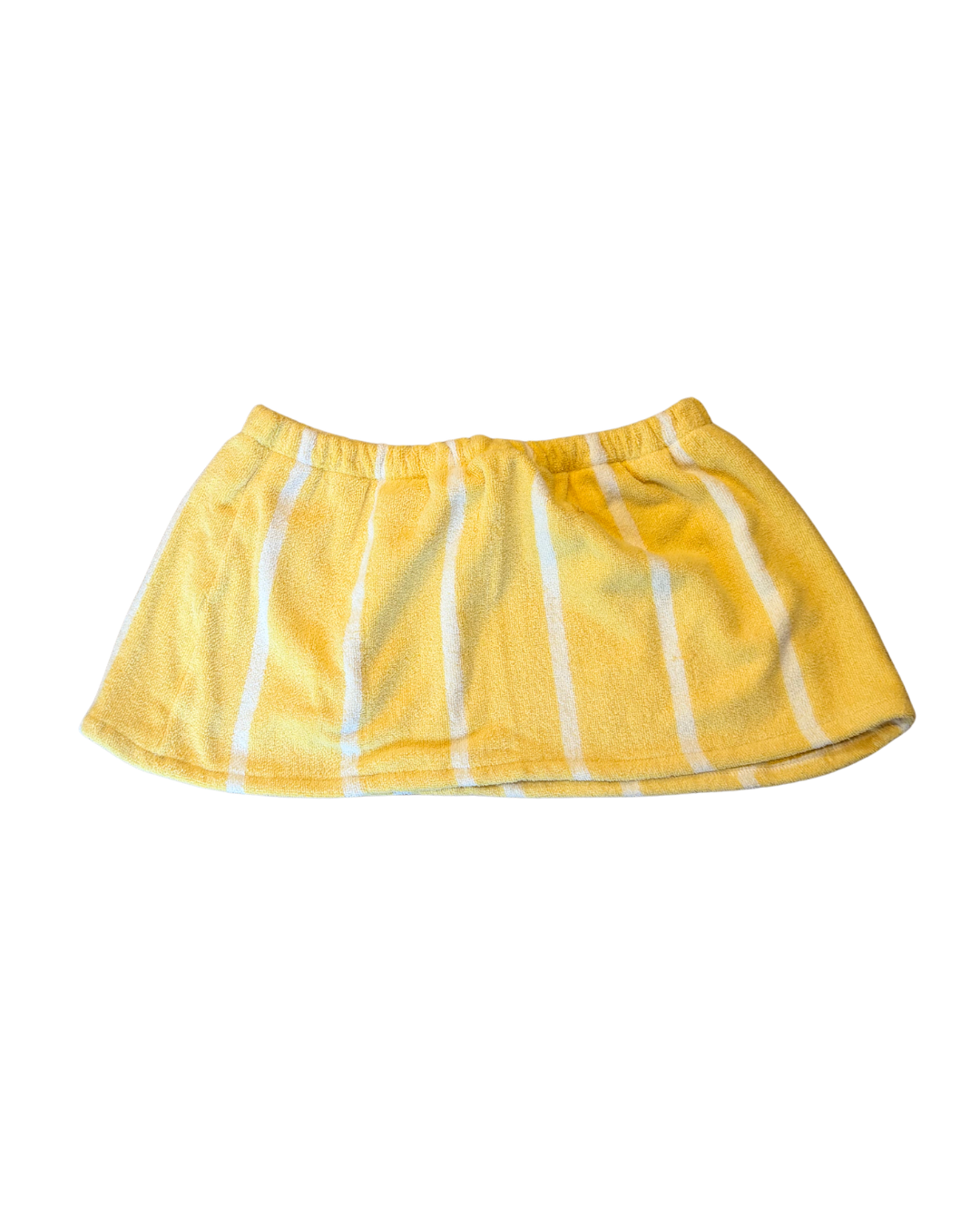 Goldie Upcycled Towel Mini Skirt - S/M