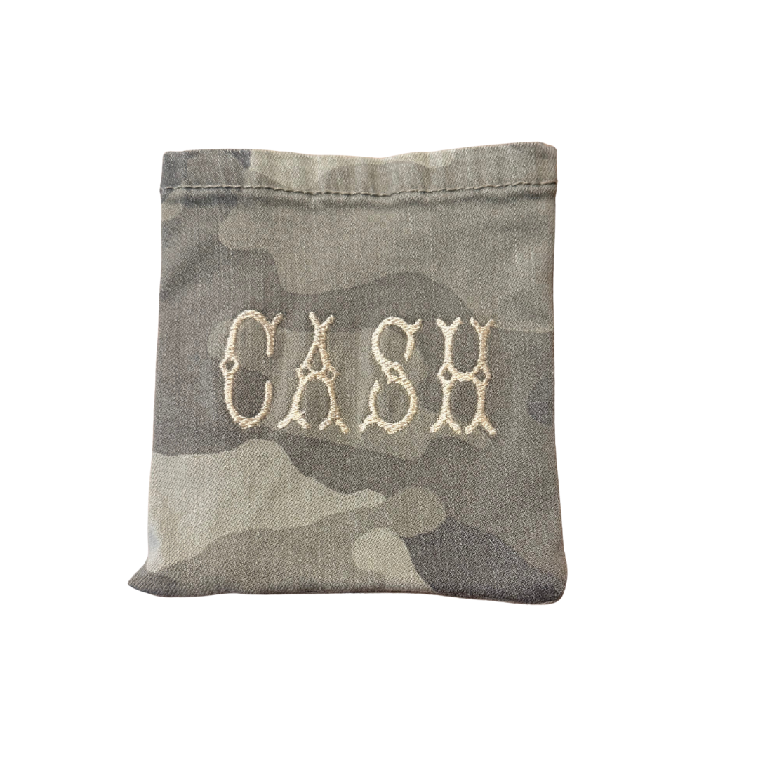 CASH Reworked Denim Coin Pouch