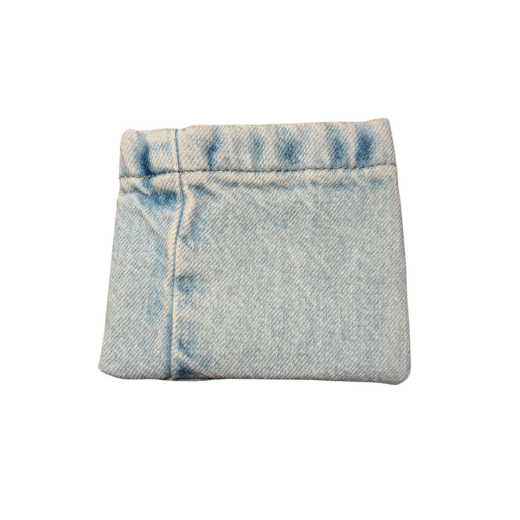 Custom Reworked Denim Coin Pouch