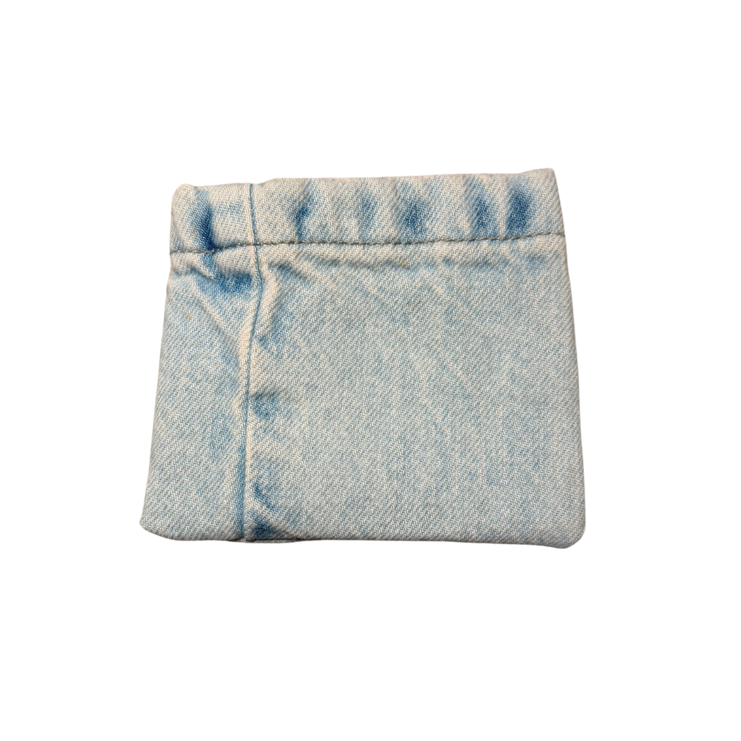 Custom Reworked Denim Coin Pouch