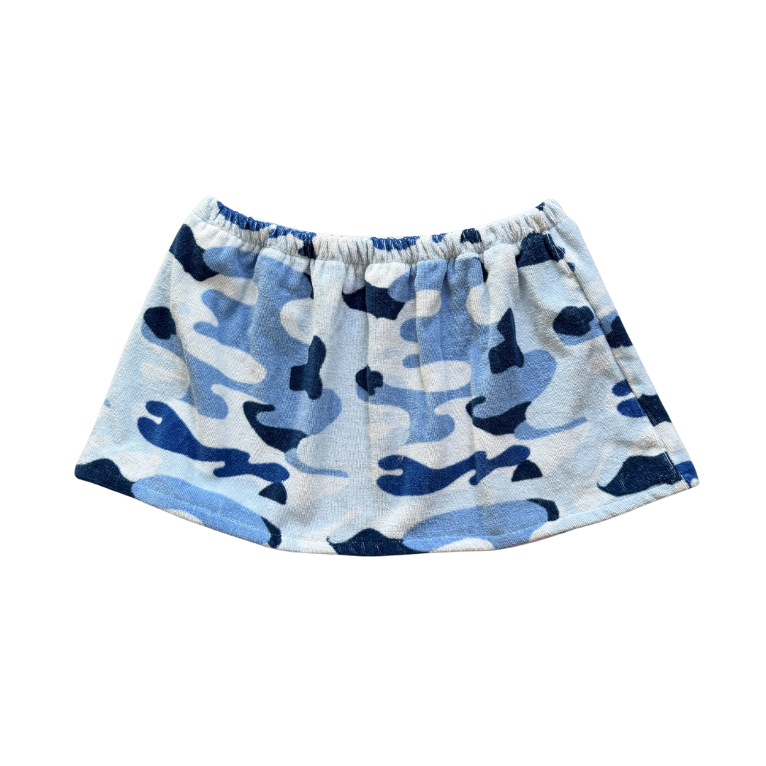 Marlowe Upcycled Towel Mini Skirt - M/L