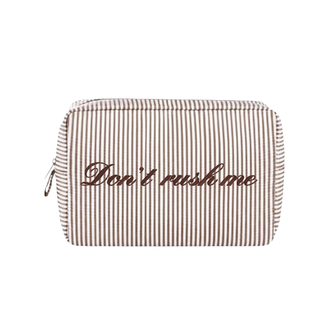 Don't Rush Me Weekender Pouch