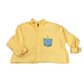 Not My First Rodeo Revived Cropped Button-Down