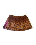 Cleo Upcycled Towel Mini Skirt - S/M
