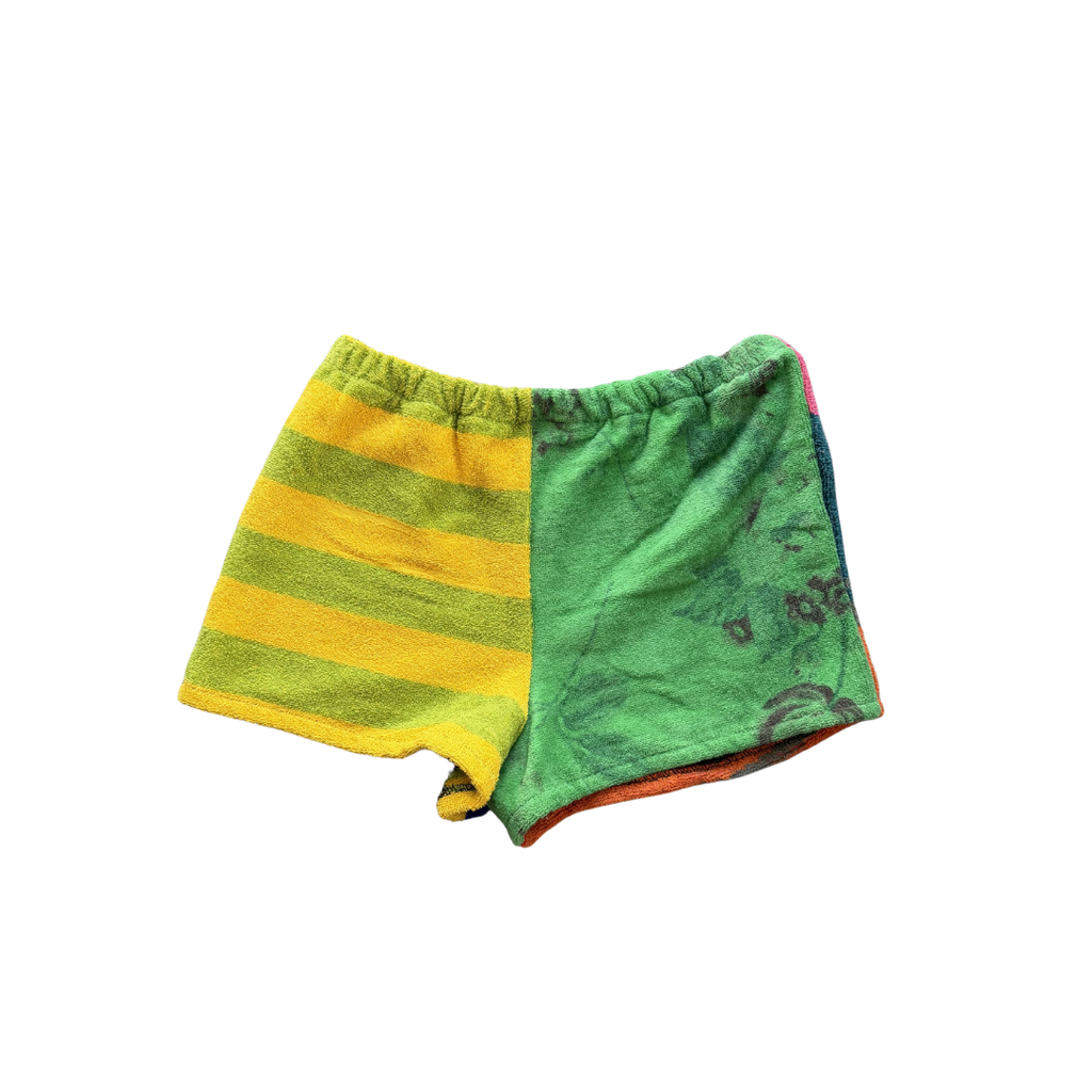 Mango Upcycled Towel Mini Shorts - S/M