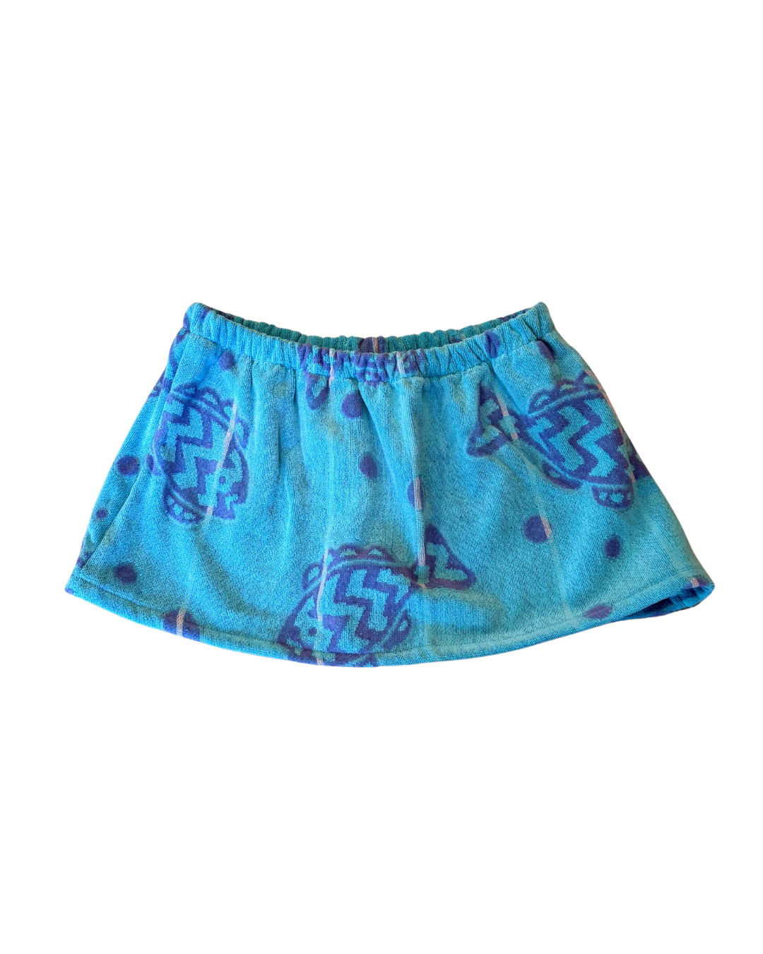 Scout Upcycled Towel Mini Skirt - S/M