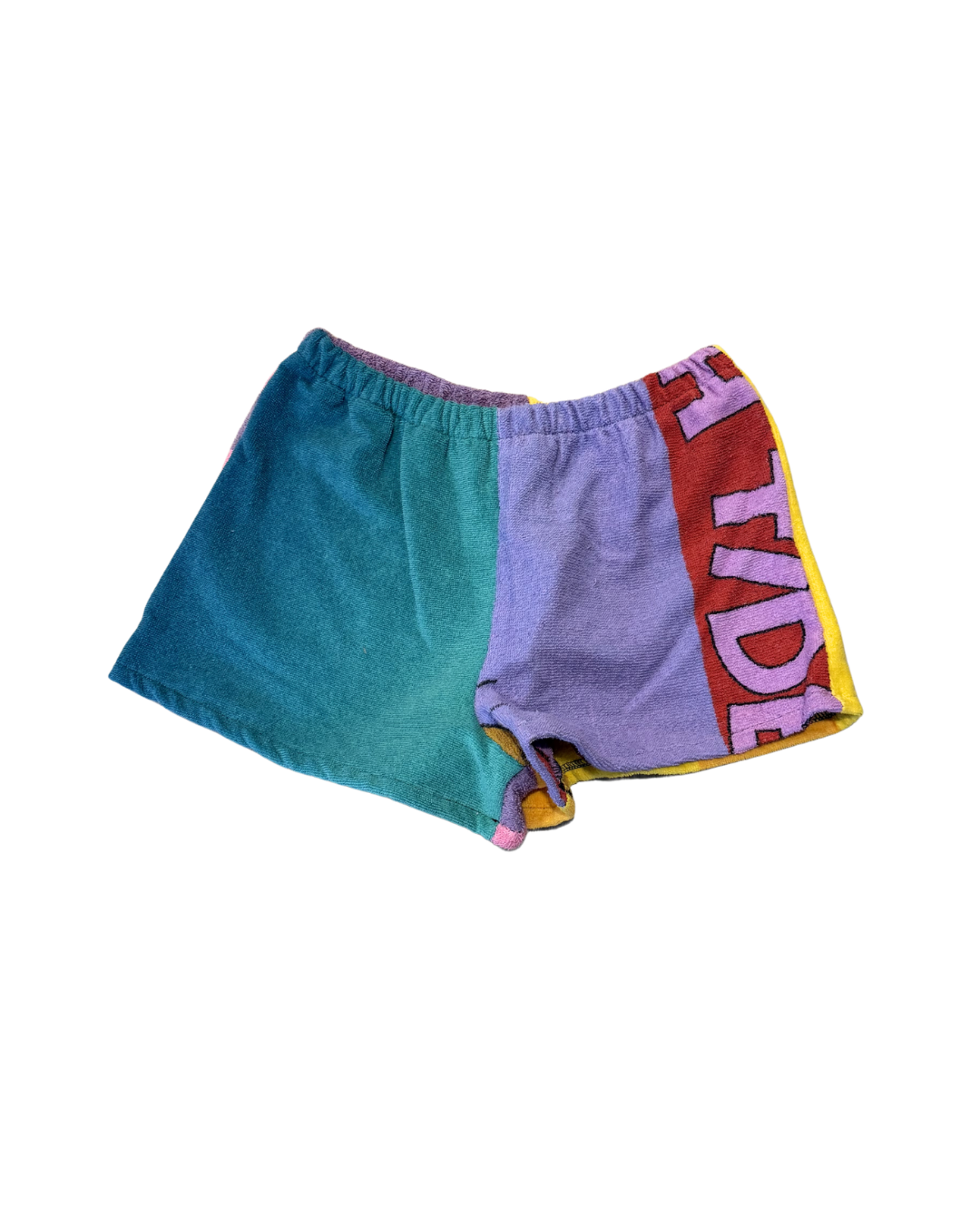 Josie Upcycled Towel Mini Shorts - S/M