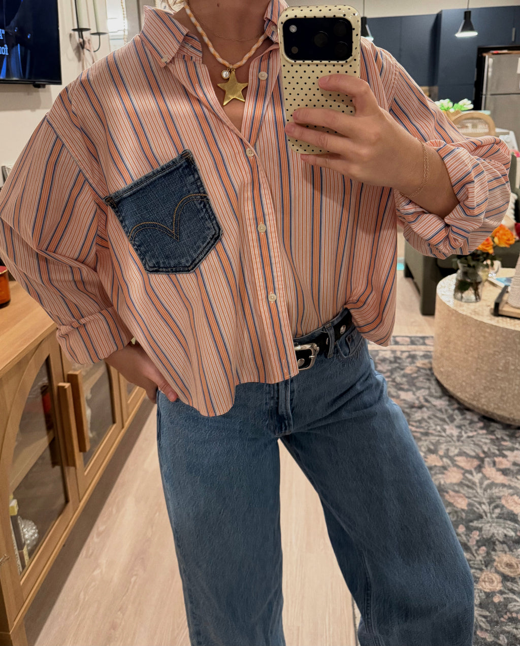 Knox Revived Cropped Button-Down